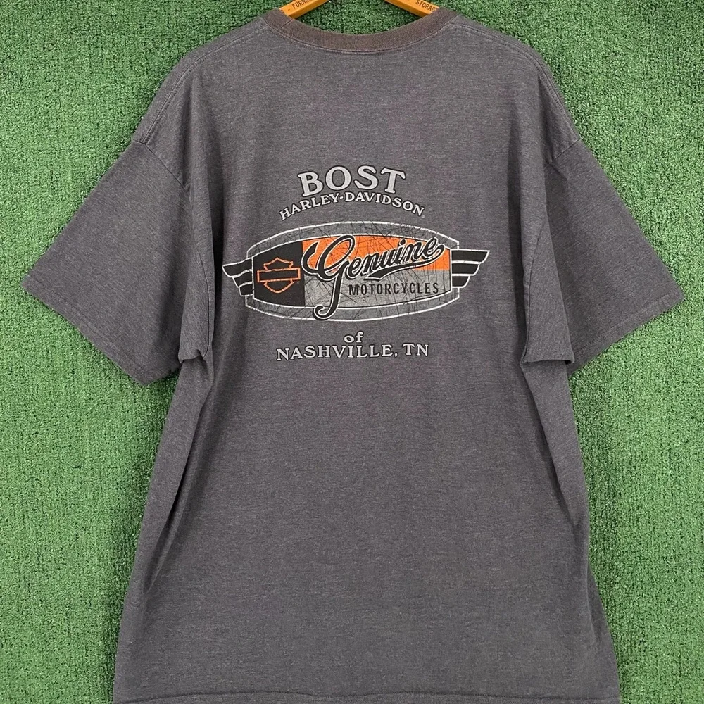 Harley-Davidson Gray Graphic T-Shirt